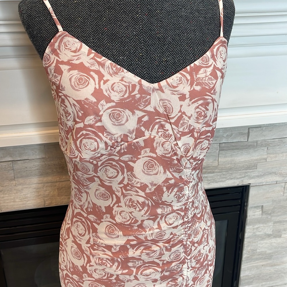 NWT Stitch & Pine XL Floral Maxi Dress Bodycon - Picture 3 of 7
